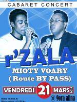 R'Zala en cabaret Concert au Mioty Voary By Pass
