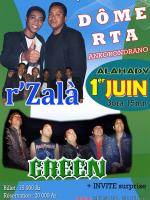 R'Zala et Green en concert au Dome RTA Akorondrano