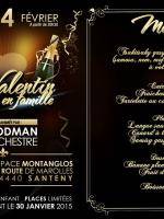 Saint Valentin en famille soirée animée par Dj Rodman et Orchestre à Santeny
