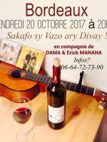Sakafo sy vazo ary divay avec Dama & Erick manana