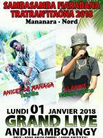 Sambasamba fiarahabana tratry ny taona 2018 grand live Andilamboangy
