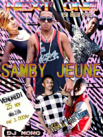Samby Jeune‍ en showcase aju Next One Andapa‍ avec Vega‍ & Toto Maney