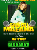 Samedi mafana au Bar Naka'h‍ avec Jay S'Nup‍