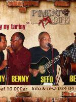 Sammy, Benny, Sefo, Bebey "Lolo sy ny tariny" au Piment Café
