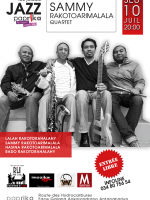 Sammy Rakotoarimalala quartet en concert au Paprika.