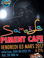 Samoela‍ en concert au Piment Café Behoririka‍