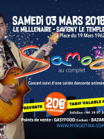 Samoela en concert - Le Millénaire‍