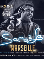 Samoela‍ en concert Salle Tropikal Palace Marseille‍