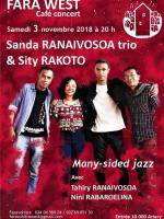 Sanda Ranaivosoa & Sity Rakoto en concert Fara West Faravohitra