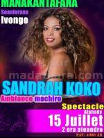 Sandrah Koko en concert Manakantafana Soanierana Ivongo