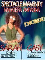 Sarah Gasy spectacle maventy mahatera ampasina
