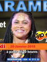 Saramba‍ en cabaret au JAO'S PUB‍