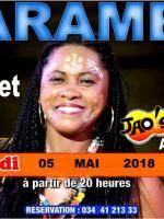 Saramba en cabaret JAO'S PUB