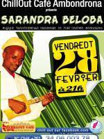 Sarandra Beloba en concert au CHillout Café Ambondrona