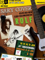 Sary cover - Expo BD sur les chansons de ROLF - AFT Andavamamba