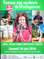 Sceaux aux couleurs de Madagascar avec Talike Gellé‍ - Jardin de la ménagerie Sceaux‍