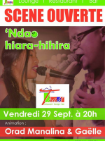 Scène ouverte "Ndao hiara-hihira avec Orad Manalina‍ & Gaëlle - TRASS Tsiadana‍