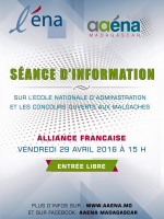Séance d'information sur l'école nationale d'administration à l'Alliance Française de Mahajanga