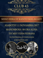 Seho hira sy kanto malagasy - Club 43 Antaninarenina‍ miaraka amin'i Mbola Talenta‍ sy Nah‍