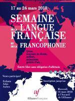 Semaine de la langue française et de la francophonie AF - Alliance Française d'Antsirabe