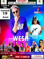 SEOT Zanak'Ampanefena mihetsika avec Wesh & Vladine V8 au JAO'S PUB