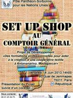 Projet de Développement " Des formations professionnelles pour aider à la création d'une coo