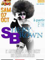 Shéry Brown en show case Taxi Be Diégo