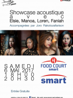 Show case acoustique avec Elsie‍ , Manoa‍ , Grace Loren‍ & Faniah‍ - Galerie Smart Tanjombato‍