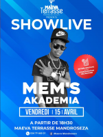 Show live - Mem's Akademia‍ - Maeva Terrasse Mandroseza‍