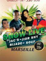Show live Jac's, Jior Shy, Rijade, Souf à Marseille