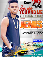 Showcase avec Jenis‍ soirée you and me - Golden Night Ambilobe‍