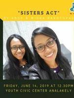 "Sister act" by Andy et Miora Rakotovao YCC Youth Civic Center Analakely