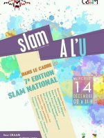 Slam à l'U - Espace Art Public (CRAAM) Ankatso‍