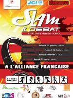 Slam & Débat - concours interscolaire - demi-finale à l'Alliance Française de Mahajanga