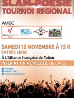 Slam-poésie tournoi régional - AF - Alliance Française de Toliara‍