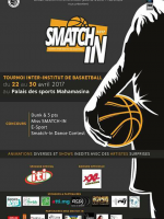 SmatchIn 2017 - tournoi inter-institut de basketball  - Palais des Sports Mahamasina‍