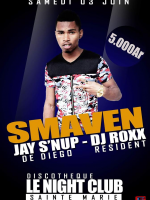 Smaven‍ en show case - Le Night Club Agnivorano Sainte-Marie‍