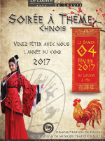 Soirée à thème chinois Le Louvre 313 Antaninarenina‍