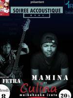 Soirée accoustique Mamina Restaurant Culina Ivato