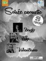 Soirée acoustic Fili'In Antsakaviro avec Tsangy, Fidy, Vahantsaina