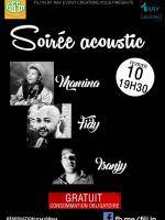 Soirée acoustique avec Tsanjy, Fidy, Mamina Fili'In Antsakaviro
