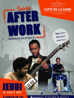 Soirée after work au Café de la Gare Soarano‍ avec Njaka‍ , Hents‍ & Josia Kevin Rakotondravohitra‍