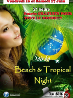 Soirée beach & tropical night - Le SIX‍