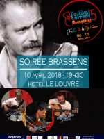 Soirée Brassens Le Louvre 313 Antaninarenina‍