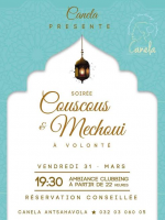 Soirée couscous & méchoui à volonté - Canela‍