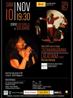 Soirée culturelle et solidaire - Lalatiana‍ - Le 167 Théâtre de Neuilly - France‍