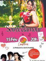 Soirée d'amour Restaurant Le Jasmin Analakely