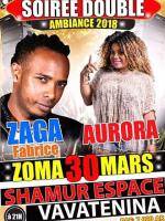 Soirée double ambiance avec Aurora & Zaga Fabrice Espace Shamur Vavatenina - Madagasikara