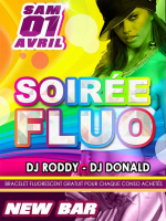 Soirée Fluo - New Bar Diégo Suarez‍