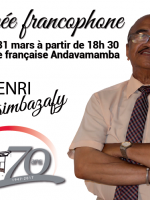 Soirée francophonie avec Henri ratsimbazafy‍ - AFT - Alliance Française d'Antananarivo‍